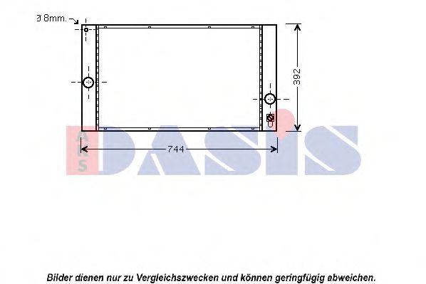 AKS DASIS 220023N Радиатор, охлаждение двигателя для VOLVO (Вольво) AKS DASIS 220023N Радиатор, охлаждение двигателя для VOLVO (Вольво)