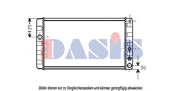 AKS DASIS 220390N Радиатор, охлаждение двигателя для VOLVO (Вольво) AKS DASIS 220390N Радиатор, охлаждение двигателя для VOLVO (Вольво)
