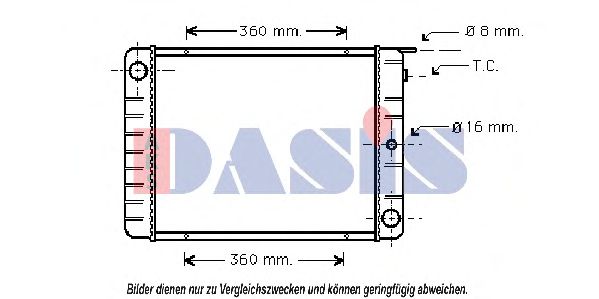 AKS DASIS 220750N Радиатор, охлаждение двигателя для VOLVO 740 (Вольво 740) AKS DASIS 220750N Радиатор, охлаждение двигателя для VOLVO 740 (Вольво 740)