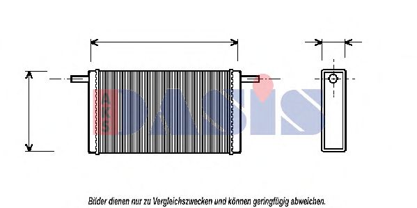 AKS DASIS 249010N Теплообменник, отопление салона для VOLKSWAGEN LT 40-55 I (Фольксваген Лт 40-55 и) AKS DASIS 249010N Теплообменник, отопление салона для VOLKSWAGEN LT 40-55 I (Фольксваген Лт 40-55 и)