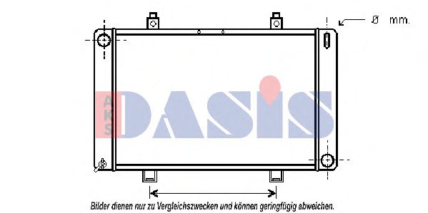 AKS DASIS 250120N Радиатор, охлаждение двигателя для FORD TRANSIT (Форд Трансит) AKS DASIS 250120N Радиатор, охлаждение двигателя для FORD TRANSIT (Форд Трансит)