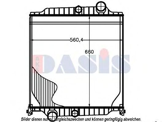 AKS DASIS 280017N Радиатор, охлаждение двигателя для VOLVO (Вольво) AKS DASIS 280017N Радиатор, охлаждение двигателя для VOLVO (Вольво)