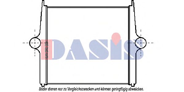 AKS DASIS 287020N Интеркулер 