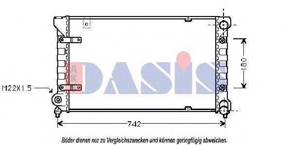 AKS DASIS 330001N Радиатор, охлаждение двигателя для SEAT TOLEDO (Сеат Толэдо) AKS DASIS 330001N Радиатор, охлаждение двигателя для SEAT TOLEDO (Сеат Толэдо)