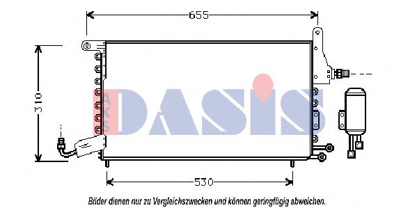 AKS DASIS 332060N Конденсатор, кондиционер для SEAT TOLEDO (Сеат Толэдо) AKS DASIS 332060N Конденсатор, кондиционер для SEAT TOLEDO (Сеат Толэдо)