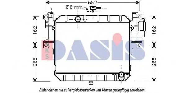 AKS DASIS 360019N Радиатор, охлаждение двигателя для DAIHATSU FEROZA HARD TOP (Дайхатсу Фэроза хард топ) AKS DASIS 360019N Радиатор, охлаждение двигателя для DAIHATSU FEROZA HARD TOP (Дайхатсу Фэроза хард топ)