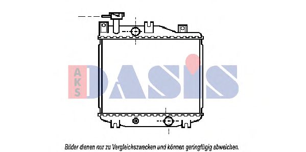 AKS DASIS 360020N Радиатор, охлаждение двигателя для DAIHATSU MIRA (Дайхатсу Мира) AKS DASIS 360020N Радиатор, охлаждение двигателя для DAIHATSU MIRA (Дайхатсу Мира)
