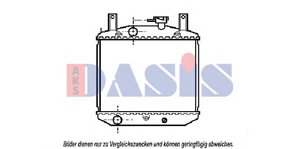 AKS DASIS 360070N Радиатор, охлаждение двигателя для DAIHATSU CUORE III (Дайхатсу Cуорэ 3) AKS DASIS 360070N Радиатор, охлаждение двигателя для DAIHATSU CUORE III (Дайхатсу Cуорэ 3)