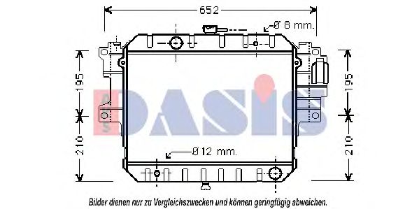 AKS DASIS 360320N Радиатор, охлаждение двигателя для DAIHATSU FEROZA HARD TOP (Дайхатсу Фэроза хард топ) AKS DASIS 360320N Радиатор, охлаждение двигателя для DAIHATSU FEROZA HARD TOP (Дайхатсу Фэроза хард топ)