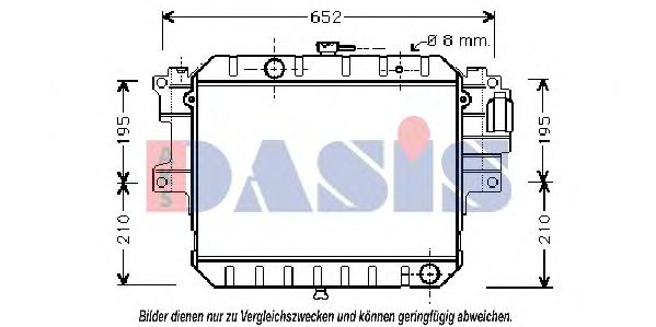 AKS DASIS 360390N Радиатор, охлаждение двигателя для DAIHATSU FEROZA HARD TOP (Дайхатсу Фэроза хард топ) AKS DASIS 360390N Радиатор, охлаждение двигателя для DAIHATSU FEROZA HARD TOP (Дайхатсу Фэроза хард топ)