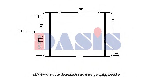 AKS DASIS 480030N Радиатор, охлаждение двигателя для AUDI 80 (Ауди 80) AKS DASIS 480030N Радиатор, охлаждение двигателя для AUDI 80 (Ауди 80)