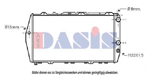 AKS DASIS 480060N Радиатор, охлаждение двигателя для AUDI 100 (Ауди 100) AKS DASIS 480060N Радиатор, охлаждение двигателя для AUDI 100 (Ауди 100)