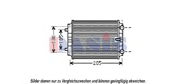 AKS DASIS 480072N Радиатор, охлаждение двигателя для AUDI (Ауди) AKS DASIS 480072N Радиатор, охлаждение двигателя для AUDI (Ауди)