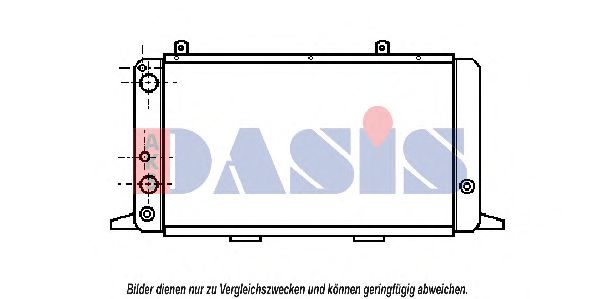 AKS DASIS 480250N Радиатор, охлаждение двигателя для AUDI 4000 (Ауди 4000) AKS DASIS 480250N Радиатор, охлаждение двигателя для AUDI 4000 (Ауди 4000)