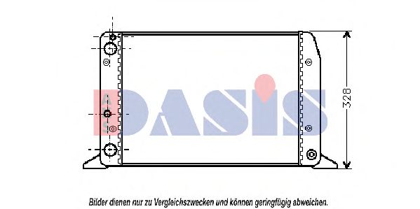AKS DASIS 480490N Радиатор, охлаждение двигателя для AUDI 4000 (Ауди 4000) AKS DASIS 480490N Радиатор, охлаждение двигателя для AUDI 4000 (Ауди 4000)