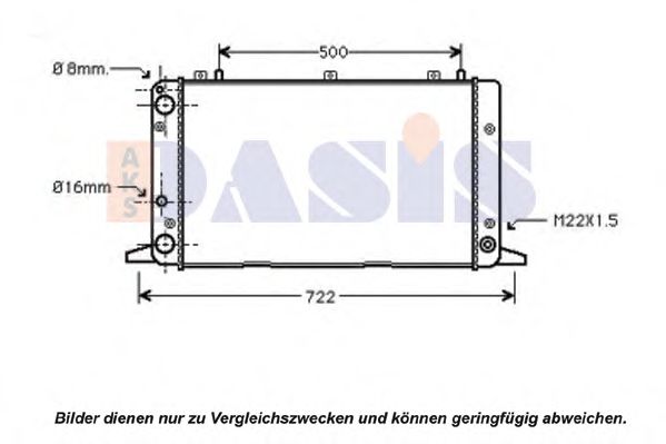 AKS DASIS 480550N Радиатор, охлаждение двигателя для AUDI 90 (Ауди 90) AKS DASIS 480550N Радиатор, охлаждение двигателя для AUDI 90 (Ауди 90)