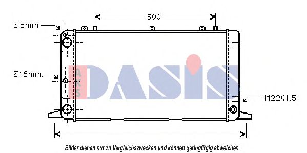 AKS DASIS 480640N Радиатор, охлаждение двигателя для AUDI 90 (Ауди 90) AKS DASIS 480640N Радиатор, охлаждение двигателя для AUDI 90 (Ауди 90)