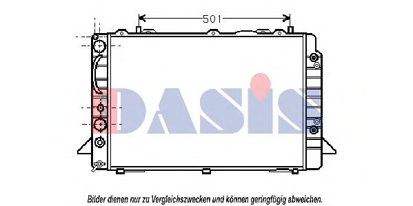 AKS DASIS 481430N Радиатор, охлаждение двигателя для AUDI 90 (Ауди 90) AKS DASIS 481430N Радиатор, охлаждение двигателя для AUDI 90 (Ауди 90)