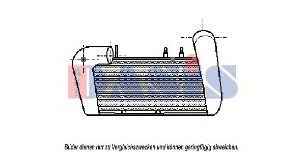 AKS DASIS 486040N Интеркулер для AUDI 90 (Ауди 90) AKS DASIS 486040N Интеркулер для AUDI 90 (Ауди 90)