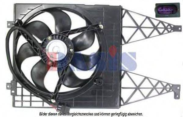 AKS DASIS 488004N Вентилятор, охлаждение двигателя для AUDI TT (Ауди Тт) AKS DASIS 488004N Вентилятор, охлаждение двигателя для AUDI TT (Ауди Тт)
