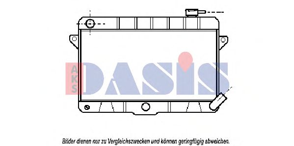 AKS DASIS 490060N Радиатор, охлаждение двигателя механическая коробка передач для LADA NIVA (Лада Нива) AKS DASIS 490060N Радиатор, охлаждение двигателя механическая коробка передач для LADA NIVA (Лада Нива)