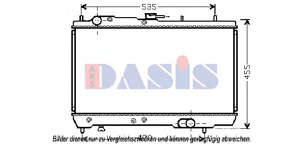 AKS DASIS 510112N Радиатор, охлаждение двигателя механическая коробка передач для KIA MENTOR (Киа Мэнтор) AKS DASIS 510112N Радиатор, охлаждение двигателя механическая коробка передач для KIA MENTOR (Киа Мэнтор)