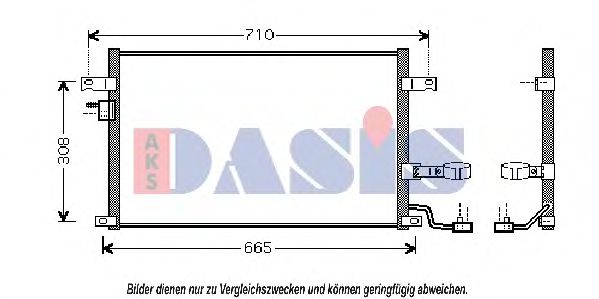 AKS DASIS 512021N Конденсатор, кондиционер для DAEWOO LACETTI (Дэу Лачетти) AKS DASIS 512021N Конденсатор, кондиционер для DAEWOO LACETTI (Дэу Лачетти)