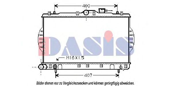 AKS DASIS 560016N Радиатор, охлаждение двигателя для HYUNDAI (Хендай) AKS DASIS 560016N Радиатор, охлаждение двигателя для HYUNDAI (Хендай)