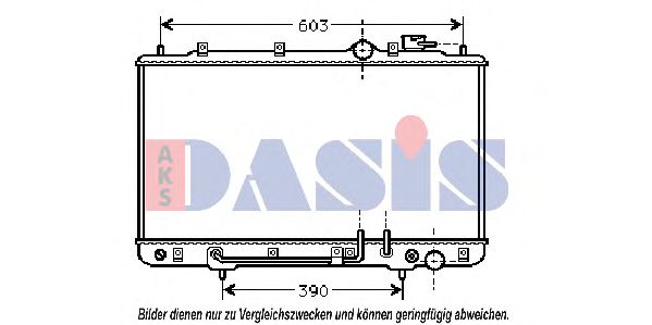 AKS DASIS 560140N Радиатор, охлаждение двигателя для HYUNDAI (Хендай) AKS DASIS 560140N Радиатор, охлаждение двигателя для HYUNDAI (Хендай)
