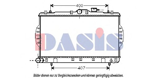 AKS DASIS 560340N Радиатор, охлаждение двигателя для HYUNDAI EXCEL (Хендай Эxcэл) AKS DASIS 560340N Радиатор, охлаждение двигателя для HYUNDAI EXCEL (Хендай Эxcэл)