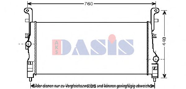 AKS DASIS 567001N Интеркулер для HYUNDAI AZERA (Хендай Азэра) AKS DASIS 567001N Интеркулер для HYUNDAI AZERA (Хендай Азэра)