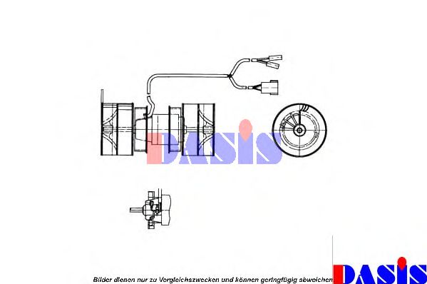 AKS DASIS 742610N Вентилятор салона для MERCEDES-BENZ VARIO (Мэрcэдэс-бэнз Vарио) AKS DASIS 742610N Вентилятор салона для MERCEDES-BENZ VARIO (Мэрcэдэс-бэнз Vарио)