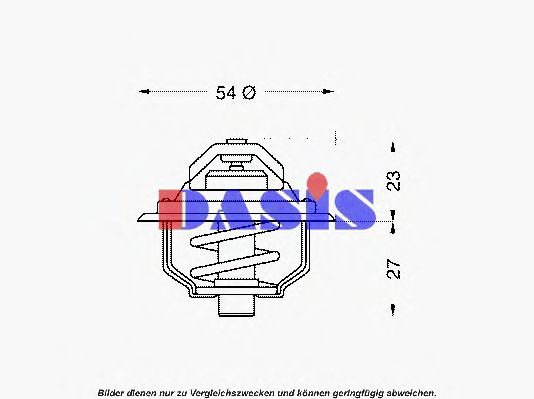 AKS DASIS 750075N Термостат, охлаждающая жидкость для OPEL COMMODORE B (Опель Cоммодорэ б) AKS DASIS 750075N Термостат, охлаждающая жидкость для OPEL COMMODORE B (Опель Cоммодорэ б)