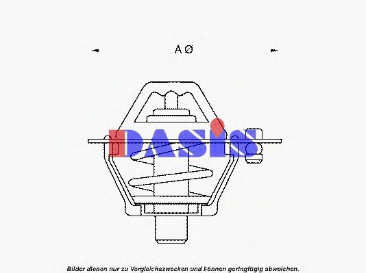 AKS DASIS 750329N Термостат, охлаждающая жидкость для MAZDA GLC II (Мазда Глc 2) AKS DASIS 750329N Термостат, охлаждающая жидкость для MAZDA GLC II (Мазда Глc 2)