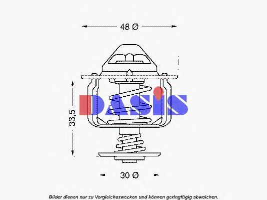 AKS DASIS 750646N Термостат, охлаждающая жидкость для DAIHATSU FEROZA HARD TOP (Дайхатсу Фэроза хард топ) AKS DASIS 750646N Термостат, охлаждающая жидкость для DAIHATSU FEROZA HARD TOP (Дайхатсу Фэроза хард топ)