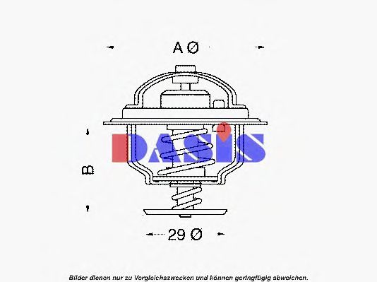 AKS DASIS 750922N Термостат, охлаждающая жидкость для MITSUBISHI LANCER IV (Митсубиши/митсубиси Ланcэр иv) AKS DASIS 750922N Термостат, охлаждающая жидкость для MITSUBISHI LANCER IV (Митсубиши/митсубиси Ланcэр иv)