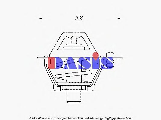 AKS DASIS 750967N Термостат, охлаждающая жидкость для NISSAN SILVIA (Ниссан Силvиа) AKS DASIS 750967N Термостат, охлаждающая жидкость для NISSAN SILVIA (Ниссан Силvиа)