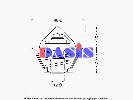 AKS DASIS 751773N Термостат, охлаждающая жидкость для OPEL ASCONA B (Опель Асcона б) AKS DASIS 751773N Термостат, охлаждающая жидкость для OPEL ASCONA B (Опель Асcона б)