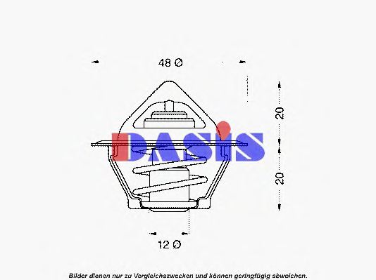 AKS DASIS 751795N Термостат, охлаждающая жидкость для VOLKSWAGEN JETTA (Фольксваген Жэтта) AKS DASIS 751795N Термостат, охлаждающая жидкость для VOLKSWAGEN JETTA (Фольксваген Жэтта)