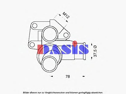 AKS DASIS 751838N Термостат, охлаждающая жидкость для FIAT STRADA II (Фиат Страда 2) AKS DASIS 751838N Термостат, охлаждающая жидкость для FIAT STRADA II (Фиат Страда 2)