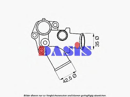 AKS DASIS 751844N Термостат, охлаждающая жидкость для FIAT (Фиат) AKS DASIS 751844N Термостат, охлаждающая жидкость для FIAT (Фиат)