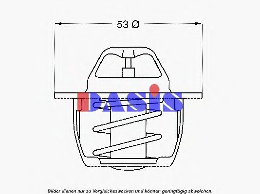 AKS DASIS 751850N Термостат, охлаждающая жидкость для RENAULT (Рено) AKS DASIS 751850N Термостат, охлаждающая жидкость для RENAULT (Рено)