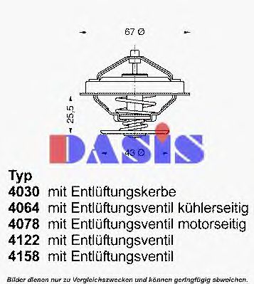 AKS DASIS 751860N Термостат, охлаждающая жидкость для MERCEDES-BENZ SL (Мэрcэдэс-бэнз Сл) AKS DASIS 751860N Термостат, охлаждающая жидкость для MERCEDES-BENZ SL (Мэрcэдэс-бэнз Сл)