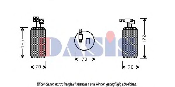 AKS DASIS 800089N Осушитель, кондиционер для VOLKSWAGEN T4 MULTIVAN (Фольксваген Т4 мултиvан) AKS DASIS 800089N Осушитель, кондиционер для VOLKSWAGEN T4 MULTIVAN (Фольксваген Т4 мултиvан)