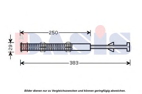 AKS DASIS 800311N Осушитель, кондиционер для AUDI Q7 (Ауди Кью 7) AKS DASIS 800311N Осушитель, кондиционер для AUDI Q7 (Ауди Кью 7)