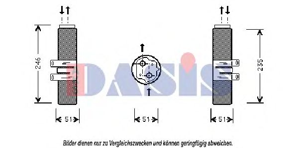AKS DASIS 803740N Осушитель, кондиционер для DACIA SANDERO (Дача Сандэро) AKS DASIS 803740N Осушитель, кондиционер для DACIA SANDERO (Дача Сандэро)