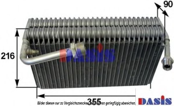 AKS DASIS 820001N Испаритель, кондиционер для AUDI V8 (Ауди V8) AKS DASIS 820001N Испаритель, кондиционер для AUDI V8 (Ауди V8)