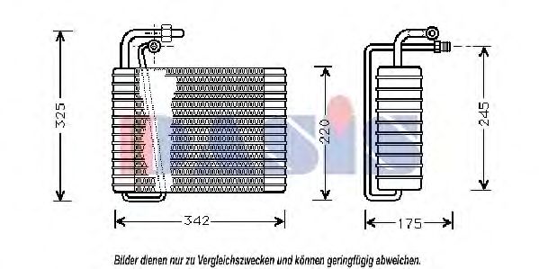 AKS DASIS 820149N Испаритель, кондиционер для BUICK (Бьюик) AKS DASIS 820149N Испаритель, кондиционер для BUICK (Бьюик)