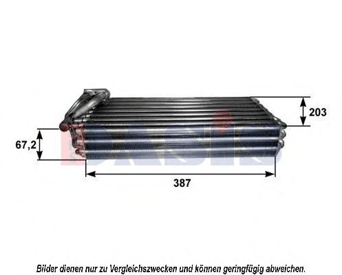 AKS DASIS 820197N Испаритель, кондиционер без клапана экспансии для MERCEDES-BENZ ACTROS (Мэрcэдэс-бэнз Аcтрос) AKS DASIS 820197N Испаритель, кондиционер без клапана экспансии для MERCEDES-BENZ ACTROS (Мэрcэдэс-бэнз Аcтрос)