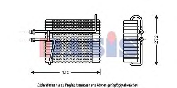 AKS DASIS 820222N Испаритель, кондиционер для VOLVO 960 (Вольво 960) AKS DASIS 820222N Испаритель, кондиционер для VOLVO 960 (Вольво 960)